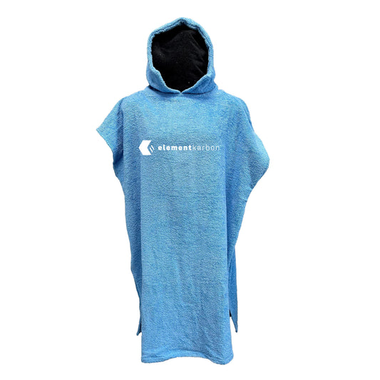 Adults Unisex Towel Changing Robe Light Blue