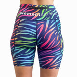 UV Rainbow Zebra Shorts