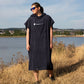 Adults Unisex Towel Changing Robe Deep Navy